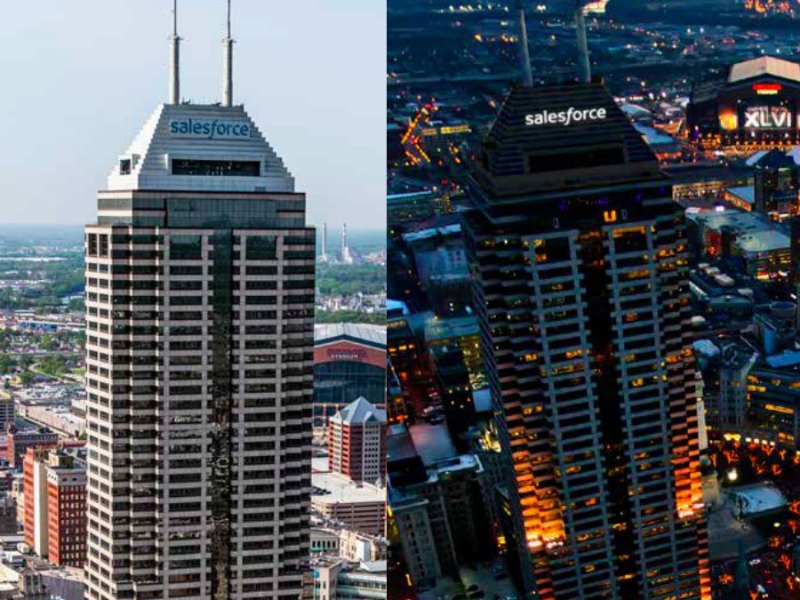 Salesforce unveils design for signage on downtown ...